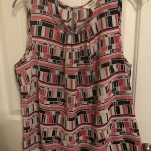 CJ Banks plus size 1X shell